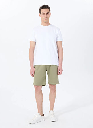 Mustang Sweat Şort, 2XL, Haki