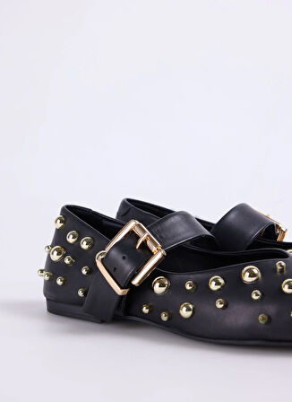 Vince Camuto Deri Siyah Kadın Babet D-VINDEL