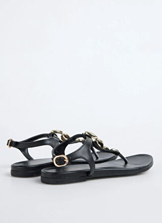 F By Fabrika Siyah Sandalet LULE