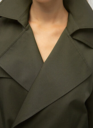 Maximus Haki Kadın Trençkot Victoria Su Geçirmez Trençkot