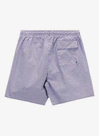 Discovery Expedition D5SM-MY 3401 Lacivert Baskılı Erkek Şort Mayo