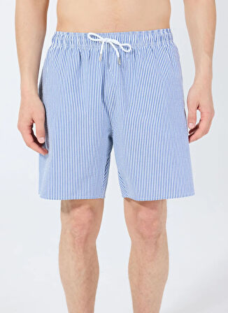 Jeep Şort Mayo, 2XL, Lacivert - Beyaz