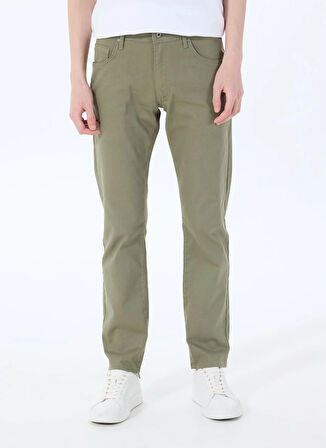 Mustang Normal Bel Straight Haki Erkek Denim Pantolon WASHINGTON STRAIGHT-30