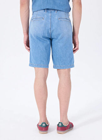 Mustang Denim Şort, 29, Mavi