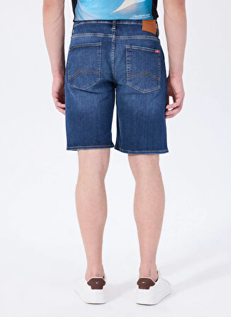 Mustang Denim Şort, 33, Mavi