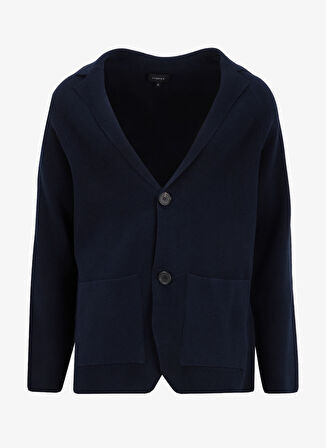 Fabrika Basic Lacivert Erkek Düz Ceket F5SM-CKT 2925