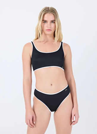 Jeep Siyah Kadın Bikini Üst J5SL-SWM7507