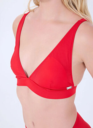 Kırmızı Kadın Bikini Üst J5SL-SWM7501