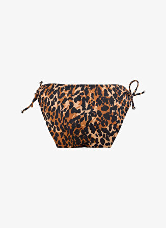 Çok Renkli Kadın Leopar İpli Klasik Bikini Alt BONY
