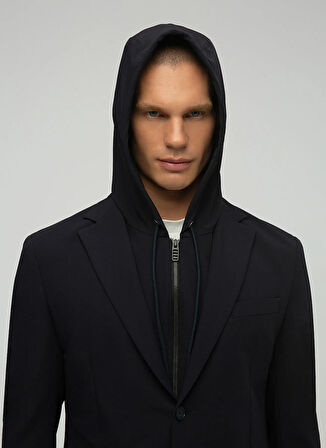 Maximus Dar Lacivert Erkek Ceket Joseph