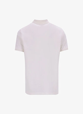 Limon Düz Beyaz Erkek Polo T-Shirt MML5SM-TST 9546