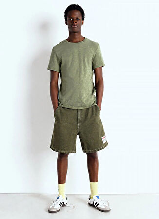 Haki Erkek Standart T-Shirt MBYSA18BE25RIVE