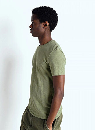 Haki Erkek Standart T-Shirt MBYSA18BE25RIVE