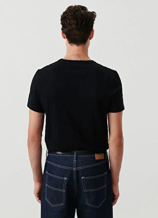 Siyah Erkek Standart T-Shirt MBYSA18BE25NOIR