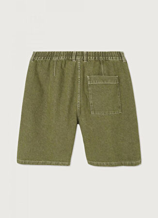 Haki Erkek Straight Denim Şort MUZA09AE25KAKI