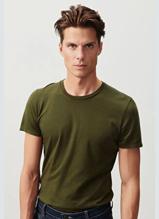 Haki Erkek Straight Denim Ceket MUZA06AE25KAKI