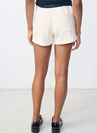 Ekru Kadın Şort BOBY09AE25_ECRU