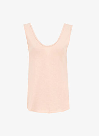 Krem Kadın Bol Kesim T-Shirt SON29GE25_BISCUIT VINT