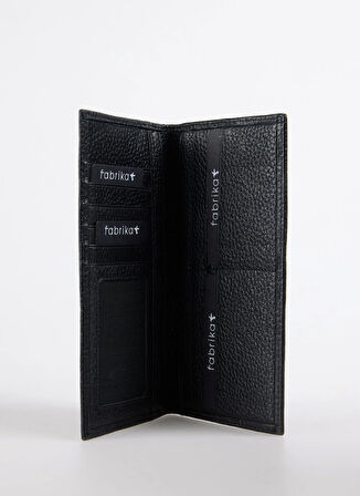 Frk 364 Flt Deri Siyah Siyah Erkek Deri  Cüzdan