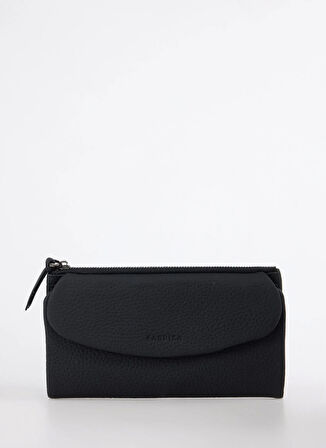 Fabrika Siyah Kadın Cüzdan Frk 535 Flt Deri Siyah