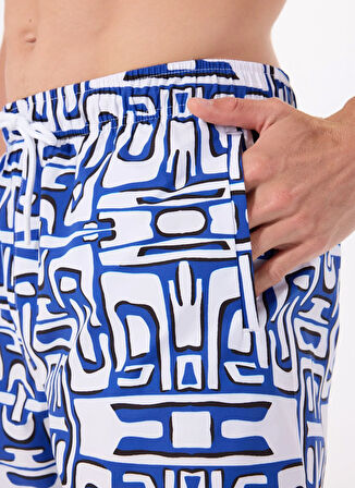 Mustang Beyaz - Saks Erkek Şort Mayo M5SM-SRT0004