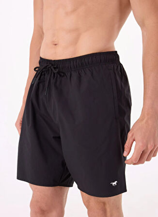 Mustang Siyah Erkek Şort Mayo M5SM-SRT0002