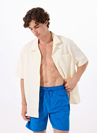 Saks Erkek Normal Bel Desenli Şort Mayo M5SM-SRT0002