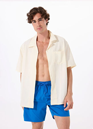 Saks Erkek Normal Bel Desenli Şort Mayo M5SM-SRT0002