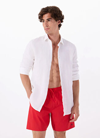 Mustang Kırmızı Erkek Şort Mayo M5SM-SRT0002