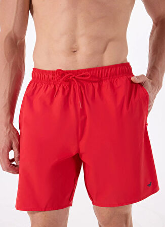 Mustang Kırmızı Erkek Şort Mayo M5SM-SRT0002
