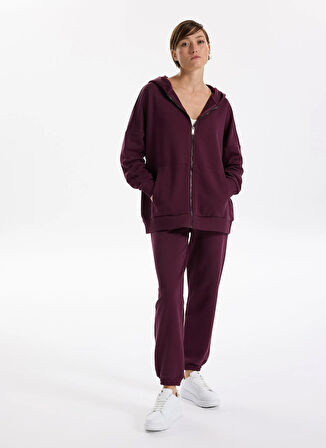 Fabrika Bordo Kadın Sweatshırt TATAM-Y