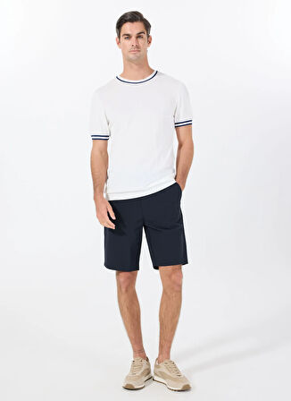 Lacivert Erkek Regular Fit Her Yöne Esneyen Bermuda Şort FC5SM-SHT 2540