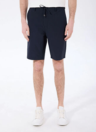 Lacivert Erkek Regular Fit Her Yöne Esneyen Bermuda Şort FC5SM-SHT 2540