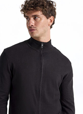 Fabrika Siyah Erkek Hırka F5WM-HRK 2578