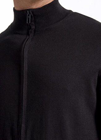 Fabrika Siyah Erkek Hırka F5WM-HRK 2578