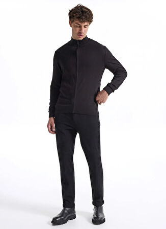 Fabrika Siyah Erkek Hırka F5WM-HRK 2578