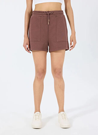 Kahverengi Kadın Relaxed Şort L5SL-SRT9044