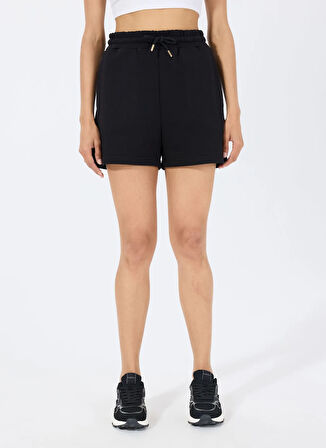 Siyah Kadın Relaxed Şort L5SL-SRT9046