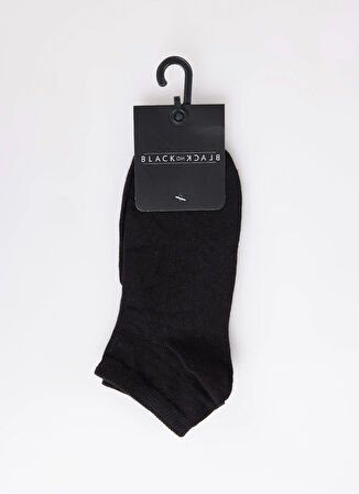 Black On Black Siyah Kadın Patik Çorap K-PATİK