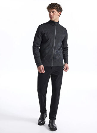 Fabrika Antrasit Erkek Hırka F5WM-HRK 2257