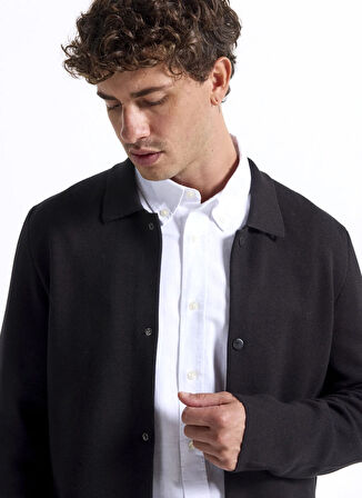 Fabrika Siyah Erkek Hırka F5WM-HRK 2437