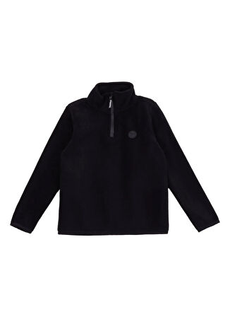 Siyah Erkek Çocuk Polar Sweatshirt D5WB-SWT3332