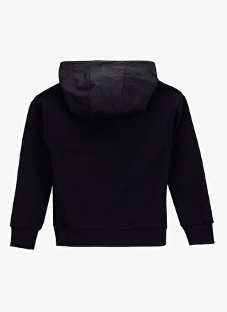 Discovery Expedition Baskılı Erkek Çocuk Siyah Sweatshırt D5WB-SWT3012