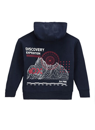 Discovery Expedition Baskılı Erkek Çocuk Lacivert Sweatshırt D5WB-SWT3053