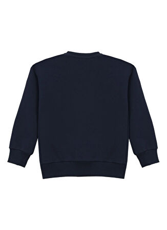 Discovery Expedition Baskılı Erkek Çocuk Lacivert Sweatshırt D5WB-SWT3055