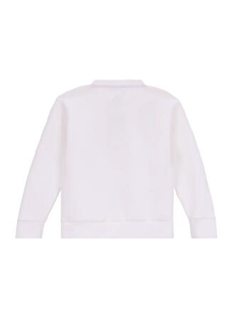 Discovery Expedition Baskılı Erkek Çocuk Beyaz Sweatshırt D5WB-SWT3056