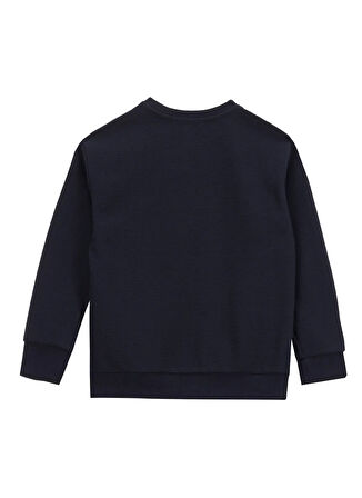 Discovery Expedition Düz Erkek Çocuk Lacivert Sweatshırt D5WB-SWT3102