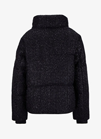 Discovery Expedition D5WL-MNT3677 Siyah Düz Kadın Mont