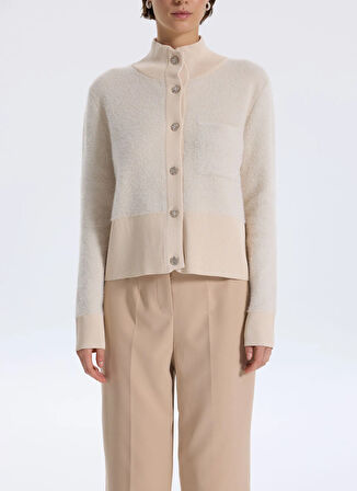 Fabrika Ekru Kadın Hırka F5WL-HRK0011