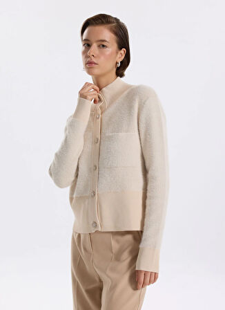 Fabrika Ekru Kadın Hırka F5WL-HRK0011